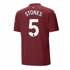 Manchester City John Stones #5 Alternativní Dres 2024-25 Krátký Rukáv